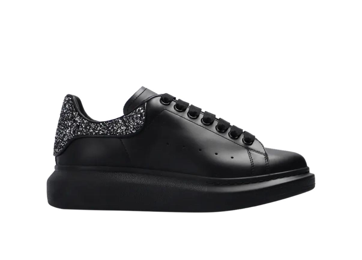 Alexander McQueen Wmns Oversized Sneaker 'Black Glitter