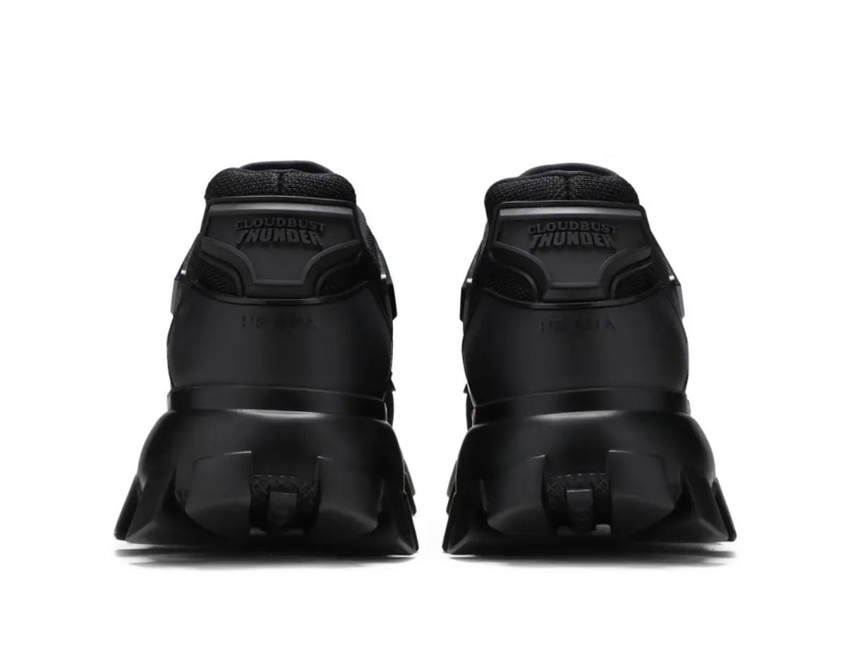 Prada Cloudbust Thunder Knit 'Black Red'