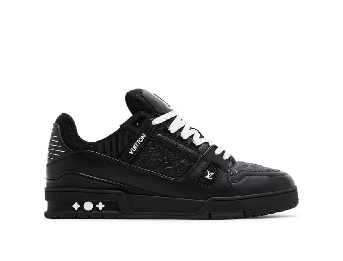 Louis Vuitton Trainer 'Embossed Monogram - Black'