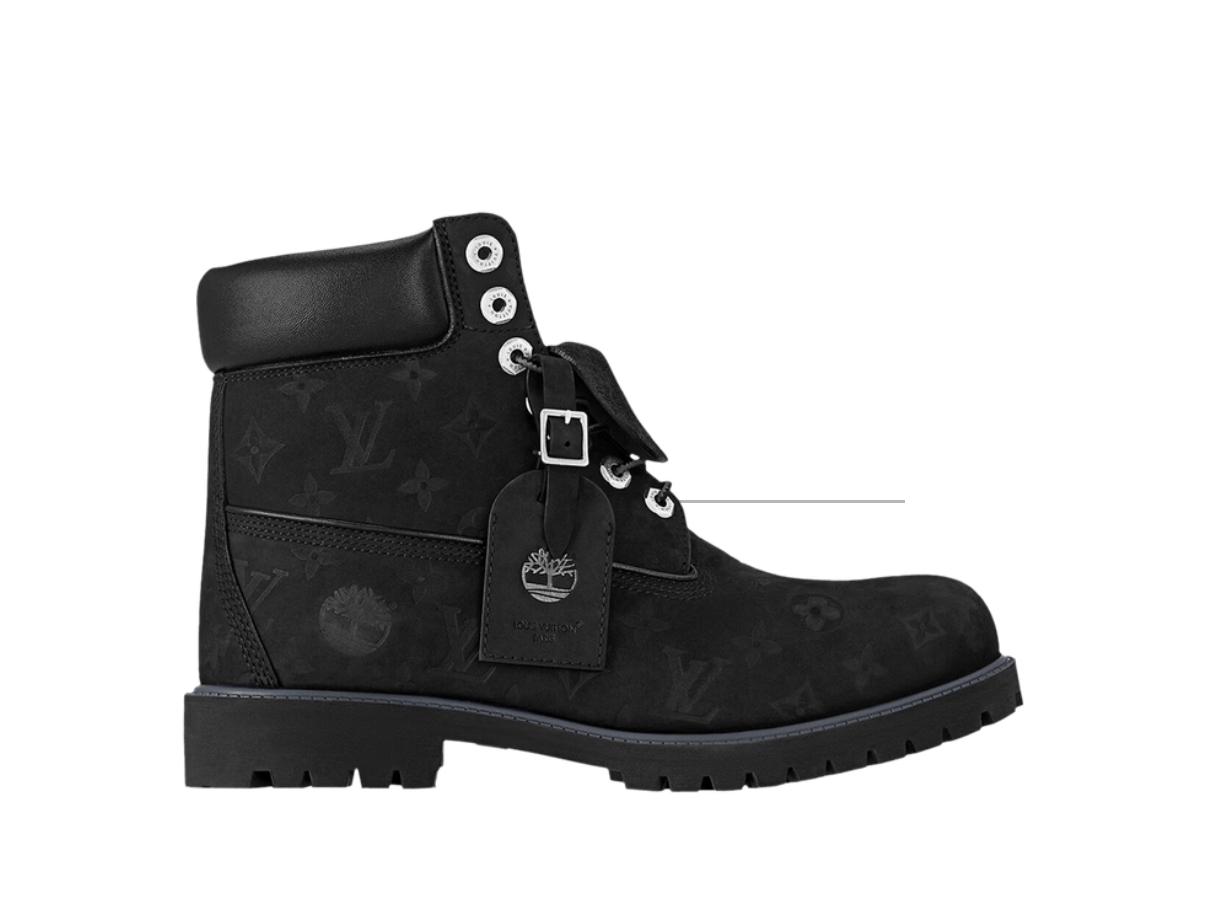 Louis Vuitton x 6 Inch Ankle Boot 'Embossed Monogram - Black'