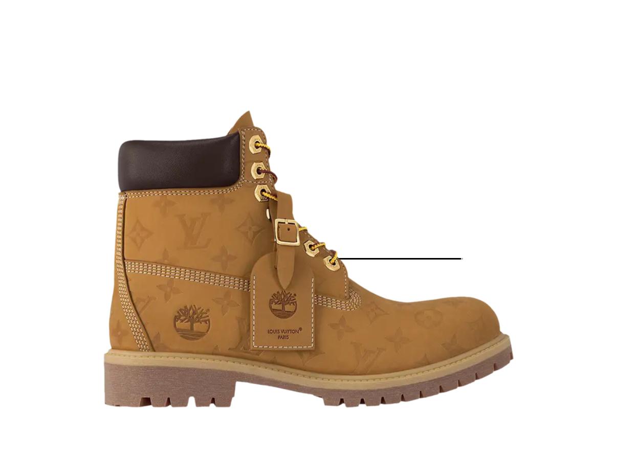 Louis Vuitton x 6 Inch Ankle Boot 'Embossed Monogram - Wheat'