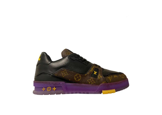 Louis Vuitton Trainer 'Monogram - Yellow Purple'