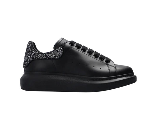 Alexander McQueen Wmns Oversized Sneaker 'Black Glitter